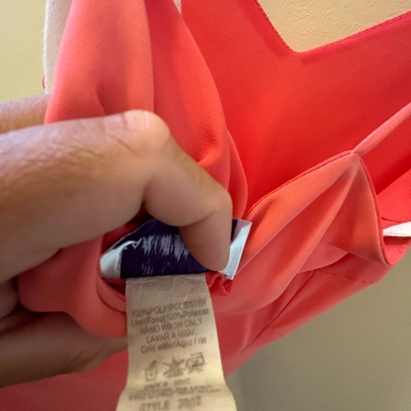 pink side ruffle dress - Picture 6 of 6